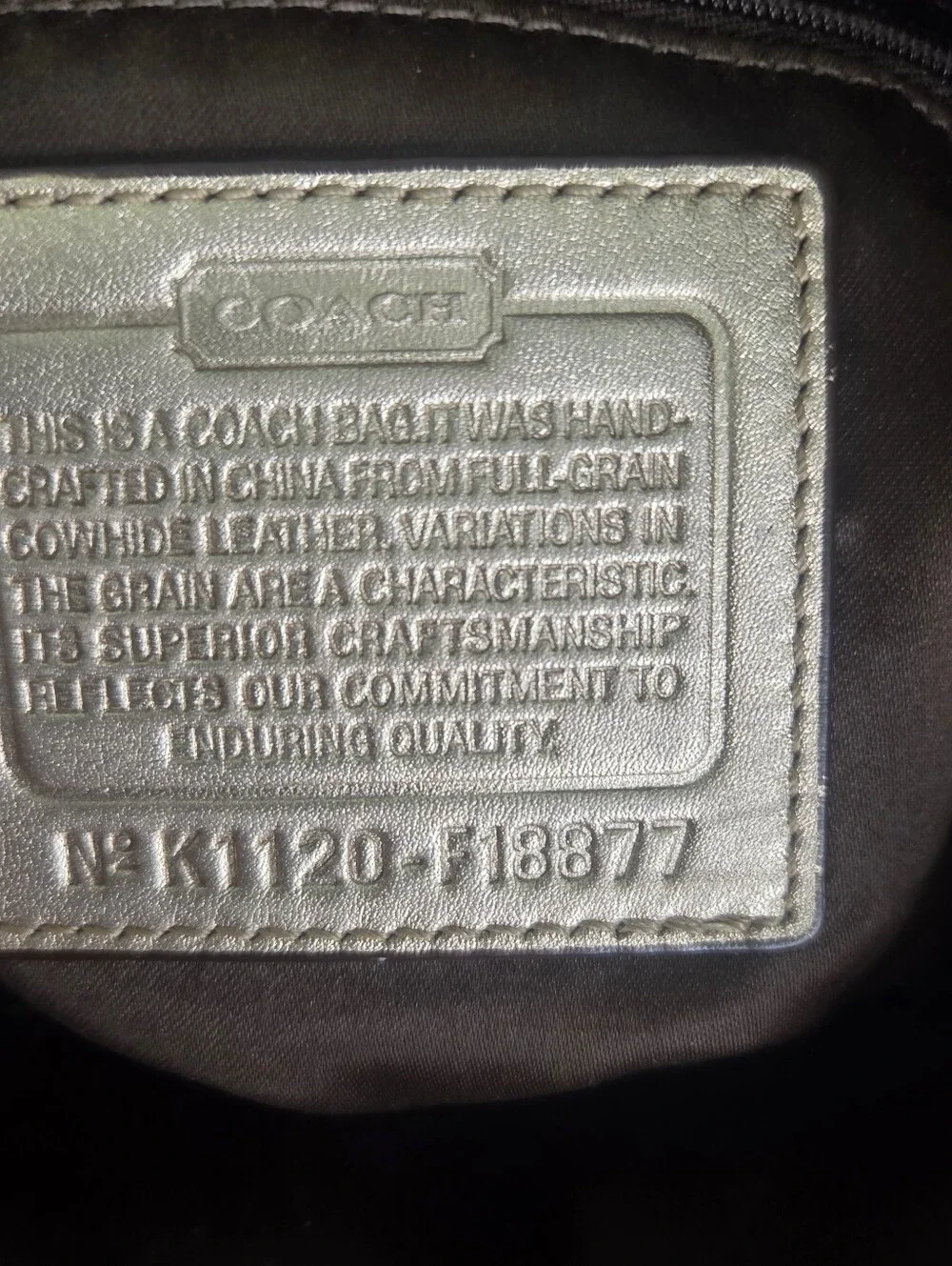 Coach benefits charity